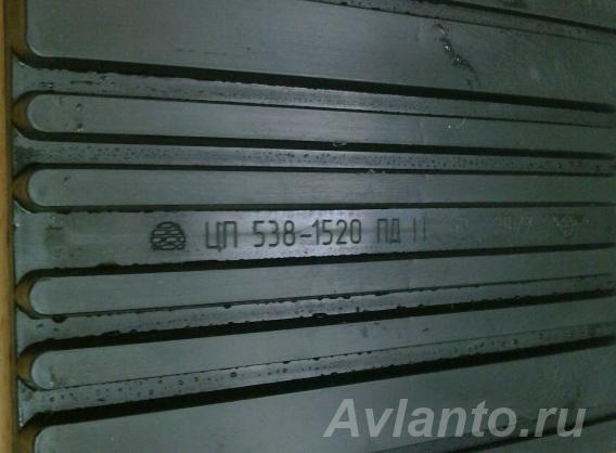 Резиновые прокладки ЦП 538 ТУ 2539-161-01124323-2003 амортизации желез ...