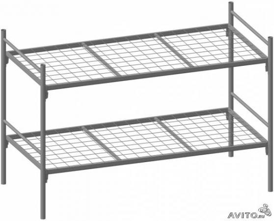 Кровати металлические для мед. учреждений, Кровати для строителей и ре ...